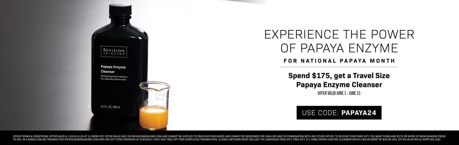 Revision Skincare Papaya Month Promo
